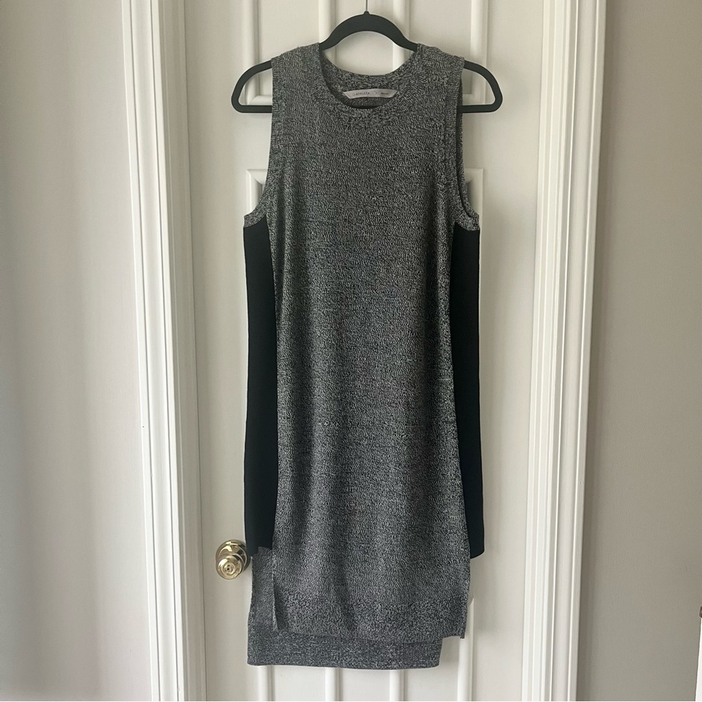 Athleta Merino Wool Color Block Dress - Picture 3 of 7